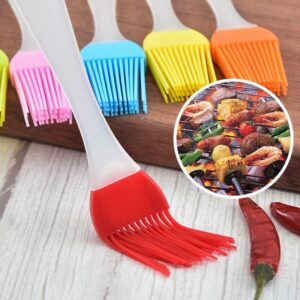 1pcs Silicone Oil Brush Baking Bakeware Bread Cook Brushes Pastry Oil Non-stick Outdoor BBQ Basting Brushes Tool Kitchen Gadgets 2
