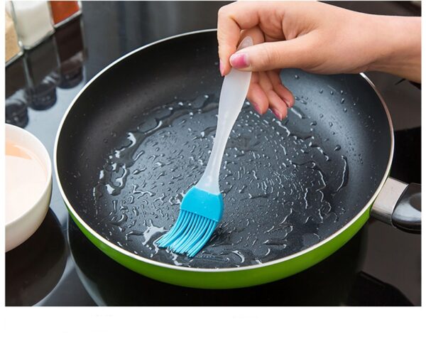 1pcs Silicone Oil Brush Baking Bakeware Bread Cook Brushes Pastry Oil Non-stick Outdoor BBQ Basting Brushes Tool Kitchen Gadgets 3
